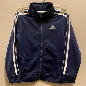 ADIDAS Kids Classic Tricot Poly Track Jacket